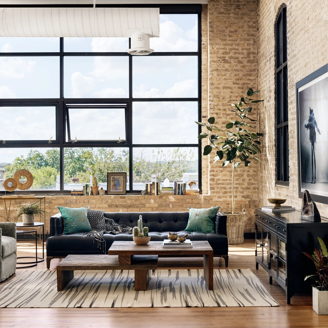 FOUR HANDS Furniture INDUSTRIAL BLACK METAL MEDIA CONSOLE 6 FOUR HANDS Furniture INDUSTRIAL BLACK METAL MEDIA CONSOLE