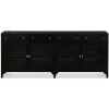 FOUR HANDS Furniture INDUSTRIAL BLACK METAL MEDIA CONSOLE