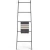 MOES INDUSTRIAL IRON LEANING LADDER RACK