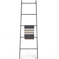 MOES INDUSTRIAL IRON LEANING LADDER RACK