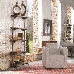 UTTERMOST INDUSTRIAL PIPE DISPLAY SHELF Furniture