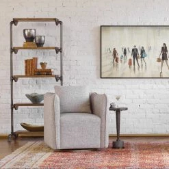 UTTERMOST INDUSTRIAL PIPE DISPLAY SHELF Furniture