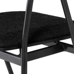 NUEVO Furniture INDUSTRY BAR STOOL: CHARCOAL BOUCLE 15 NUEVO Furniture INDUSTRY BAR STOOL: CHARCOAL BOUCLE