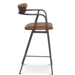 NUEVO INDUSTRY BAR STOOL: DESERT LEATHER Furniture