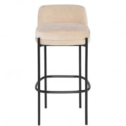 NUEVO Furniture INSKA BAR STOOL: ALMOND