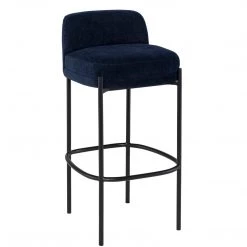 NUEVO INSKA BAR STOOL: TWILIGHT BLUE