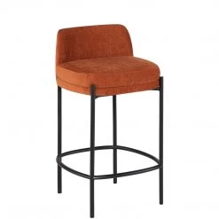 NUEVO INSKA BAR STOOL: TERRACOTTA Furniture