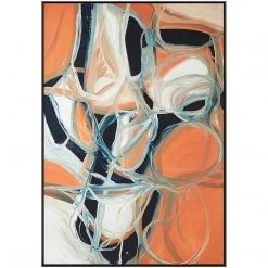 L ART Wall Art "INTERSECTING THOUGHTS" CANVAS ART