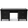FOUR HANDS Furniture IRISH COAST DESK: MATTE BLACK