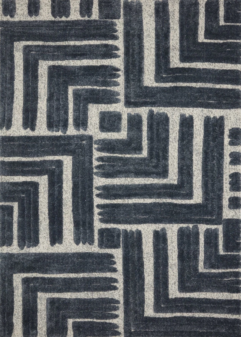 LOLOI ISOM RUG: INK BLUE, WHITE, SLATE 1 LOLOI ISOM RUG: INK BLUE, WHITE, SLATE