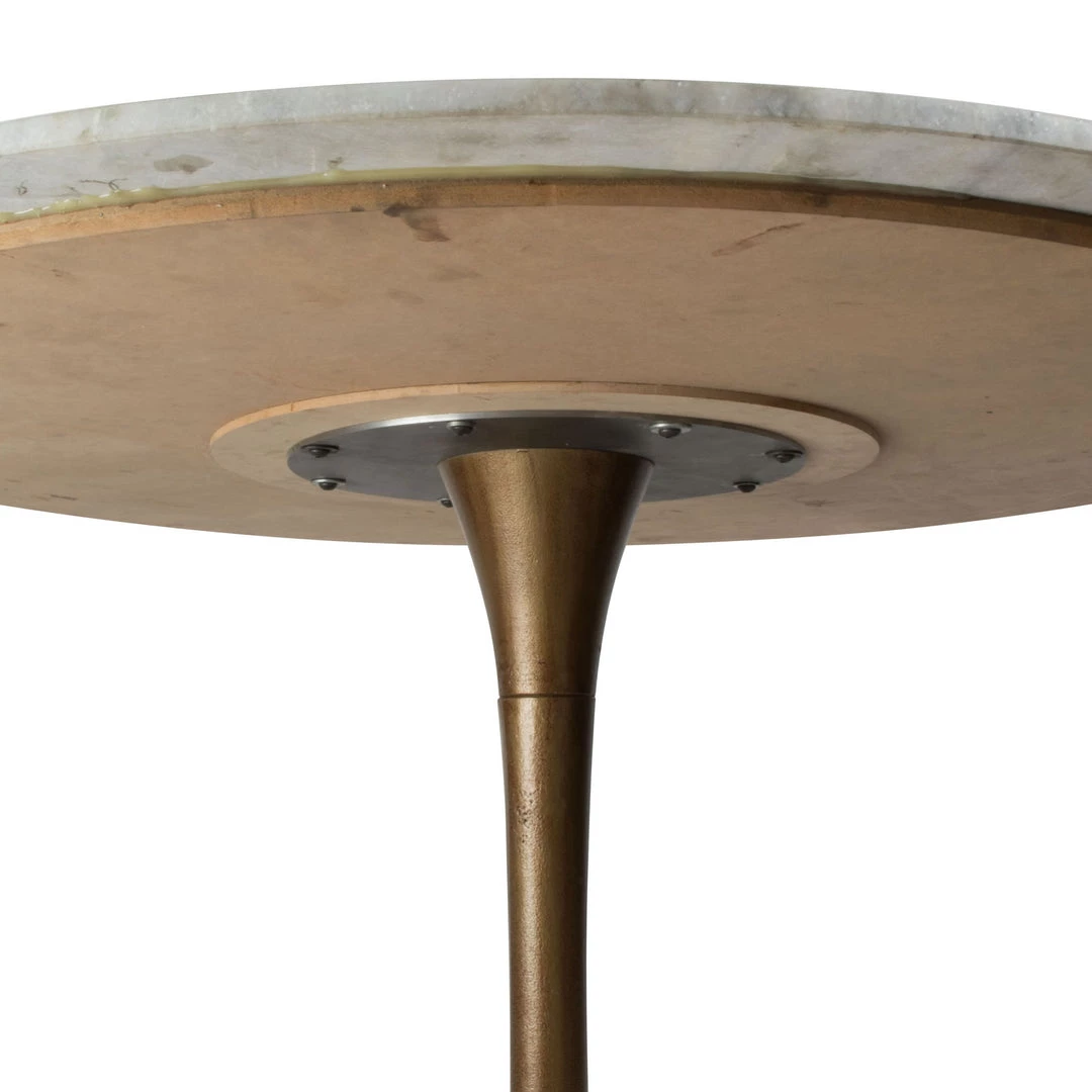 ZUO Furniture ITHACA 47"RD MARBLE TOP DINING TABLE 8 ZUO Furniture ITHACA 47"RD MARBLE TOP DINING TABLE