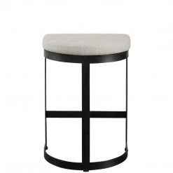 UTTERMOST Furniture IVANNA MATTE BLACK COUNTER STOOL