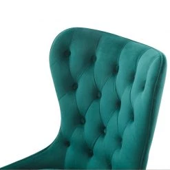 VIG IZZY EMERALD VELVET DINING CHAIR | SET OF 2