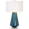 UTTERMOST Lighting JACE BLUE GLASS LAMP