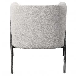 UTTERMOST JACOBSEN BARREL CHAIR: IVORY-GREY BOUCLE Furniture 13 UTTERMOST JACOBSEN BARREL CHAIR: IVORY-GREY BOUCLE Furniture