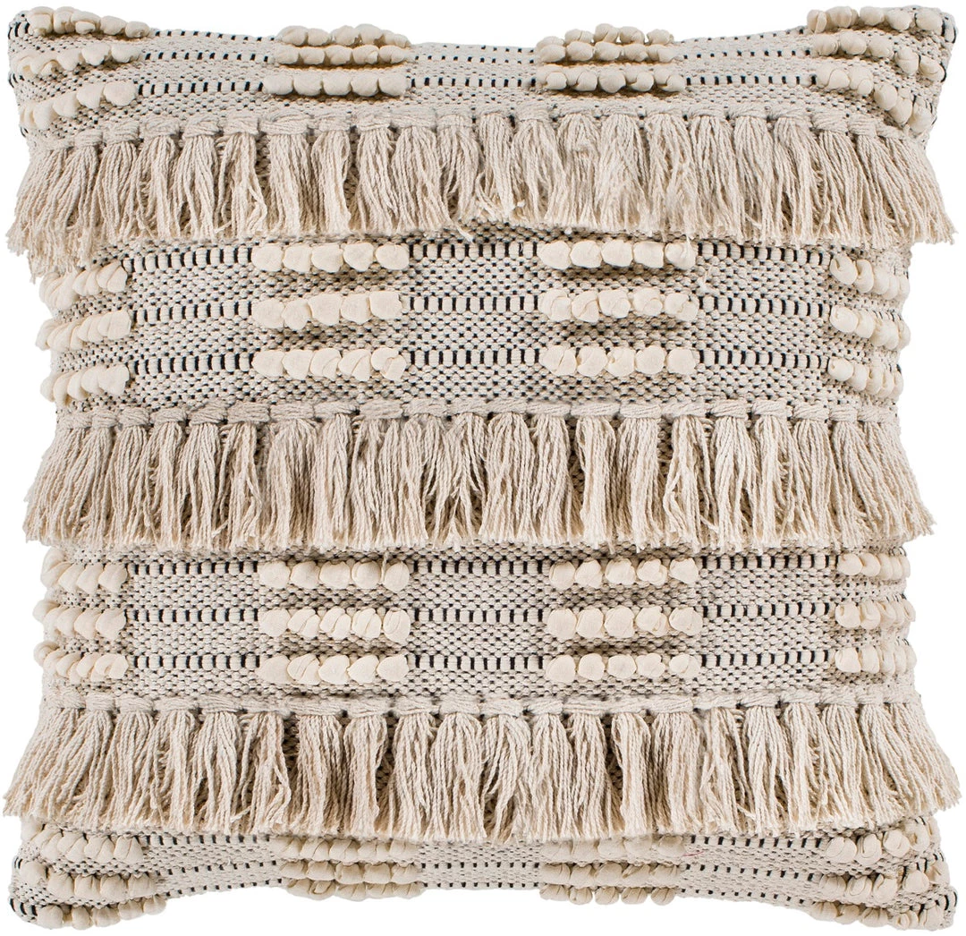 SURYA JAFARI FRINGE PILLOW Pillows + Decor 1 SURYA JAFARI FRINGE PILLOW Pillows + Decor