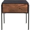 MOES Living Room JAMISON SMOKED WOOD + WALNUT END TABLE