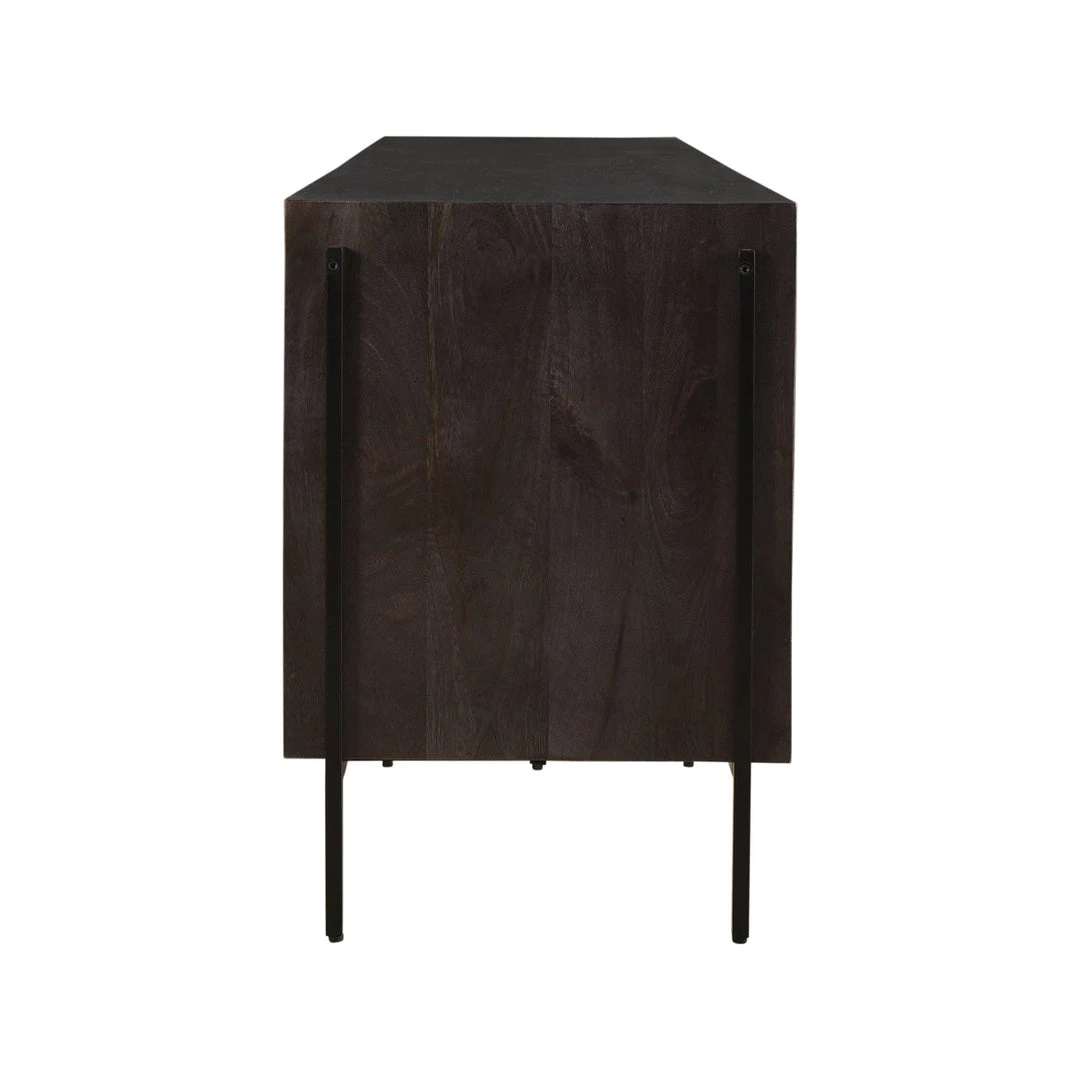 MOES JAMISON SMOKED WOOD + WALNUT MEDIA CONSOLE 3 MOES JAMISON SMOKED WOOD + WALNUT MEDIA CONSOLE