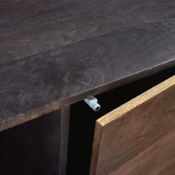 MOES JAMISON SMOKED WOOD + WALNUT MEDIA CONSOLE 10 MOES JAMISON SMOKED WOOD + WALNUT MEDIA CONSOLE