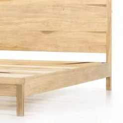 FOUR HANDS JANUS DRY-WASHED POPLAR PLATFORM BED