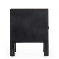 FOUR HANDS JANUS END TABLE: BLACK Furniture
