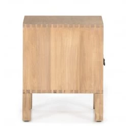 FOUR HANDS JANUS END TABLE: NATURAL