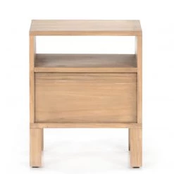 FOUR HANDS JANUS END TABLE: NATURAL