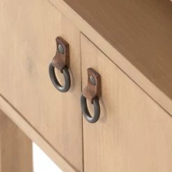 FOUR HANDS JANUS END TABLE: NATURAL