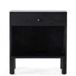 FOUR HANDS JANUS NIGHTSTAND: BLACK
