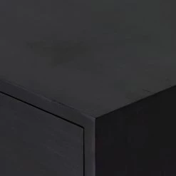 FOUR HANDS JANUS NIGHTSTAND: BLACK