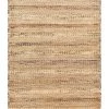 SURYA JASMINE 01 WOVEN JUTE RUG: TAN