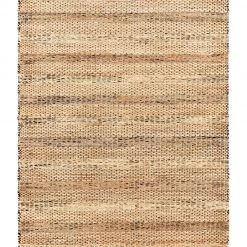 SURYA JASMINE 01 WOVEN JUTE RUG: TAN