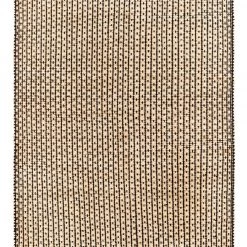 SURYA JASMINE 03 WOVEN JUTE RUG: NATURAL, BLACK