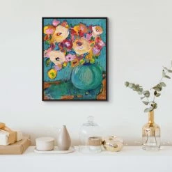 L ART "JENNA" CANVAS ART