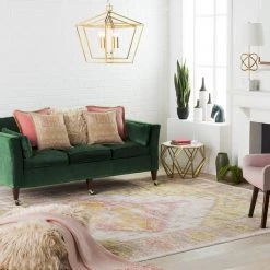 SURYA Pillows + Decor EMBROIDERED INDIRA PILLOW