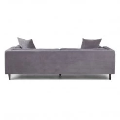 MOES Furniture JOEY GREY CORDUROY SOFA