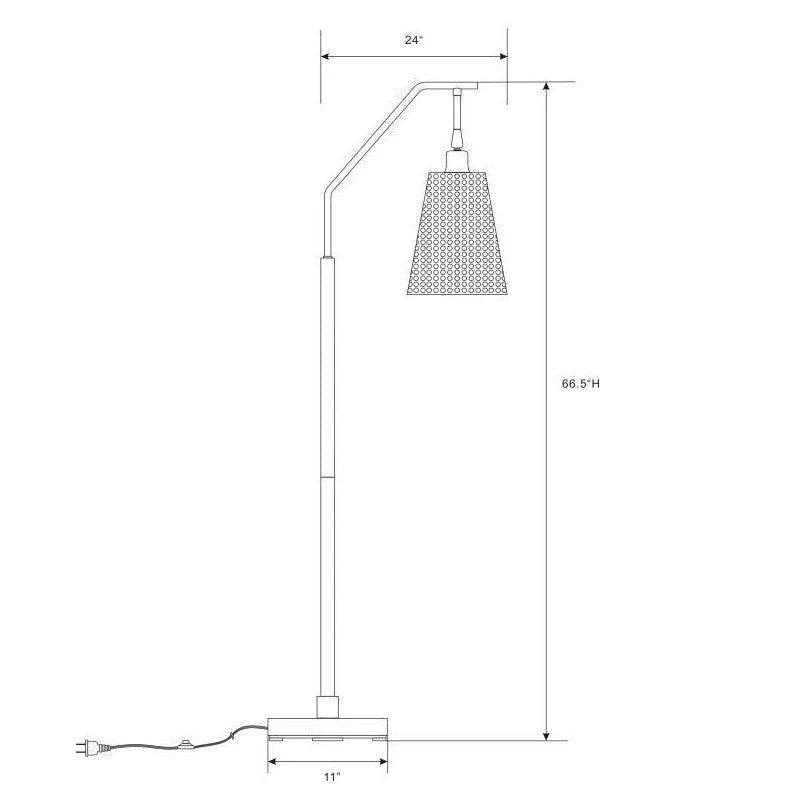 SURYA Lighting JONAH FLOOR LAMP 6 SURYA Lighting JONAH FLOOR LAMP