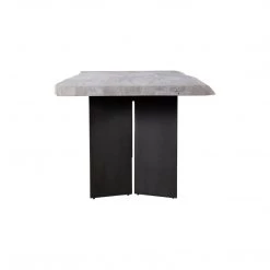 MOES JOSHUA WHITEWASHED ACACIA LIVE-EDGE DINING TABLE Furniture