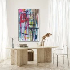 L ART "JOY TRAP " CANVAS ART Wall Art