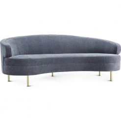TOV Living Room JULIEN CURVED SOFA
