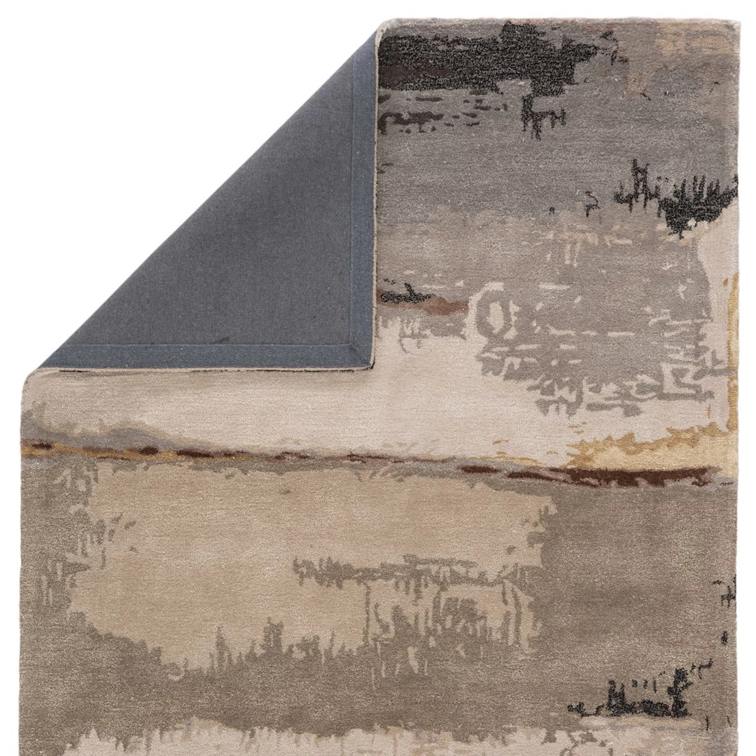 JAIPUR JUNA WOOL + VISCOSE RUG: STONE, TAUPE 3 JAIPUR JUNA WOOL + VISCOSE RUG: STONE, TAUPE
