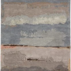 JAIPUR JUNA WOOL + VISCOSE RUG: TAUPE, QUARRY