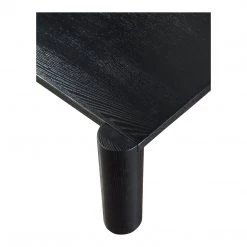 MOES Furniture JUNI BLACK OAK POST COFFEE TABLE