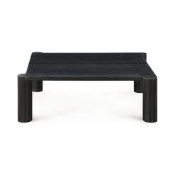 MOES Furniture JUNI BLACK OAK POST COFFEE TABLE