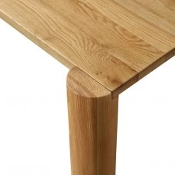 MOES JUNI WHITE OAK POST COFFEE TABLE Furniture