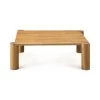 MOES JUNI WHITE OAK POST COFFEE TABLE Furniture