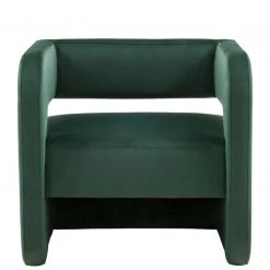 VIG JUNIPER BOXY GREEN VELVET ACCENT CHAIR Furniture