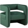 VIG JUNIPER BOXY GREEN VELVET ACCENT CHAIR Furniture