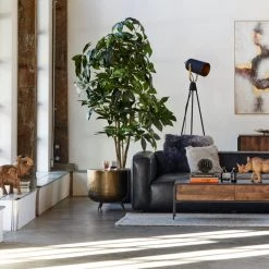 MOES Living Room JURI COPPER PATINA DRUM TABLE 8 MOES Living Room JURI COPPER PATINA DRUM TABLE