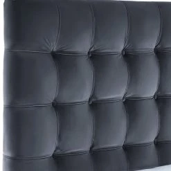 TOV KEANE GRAY VELVET BED Bedroom 7 TOV KEANE GRAY VELVET BED Bedroom